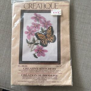 Creatique 5x7 Crewel Kit
